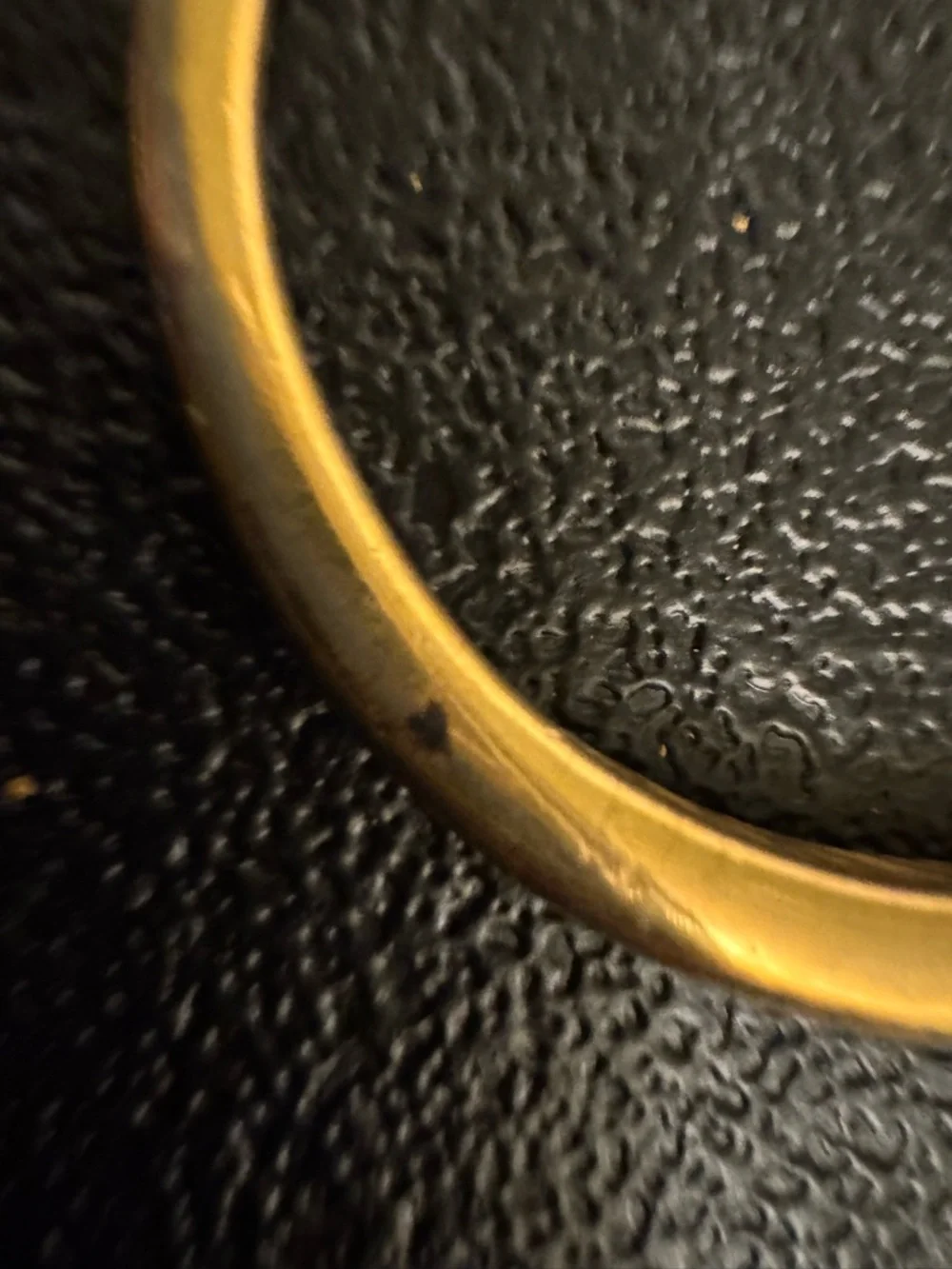 Joan Rivers Gold Rhinestone Edge Bangle Bracelet - Picture 9 of 10